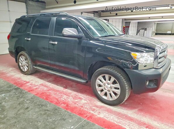 5TDDW5G11GS136379 2016 TOYOTA SEQUOIA Black Przód prawy