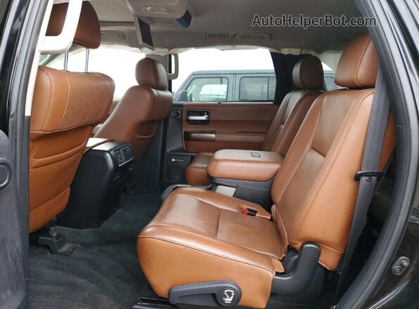5TDDW5G13GS145682 2016 TOYOTA SEQUOIA Black Սալոնի հետևի տեսք