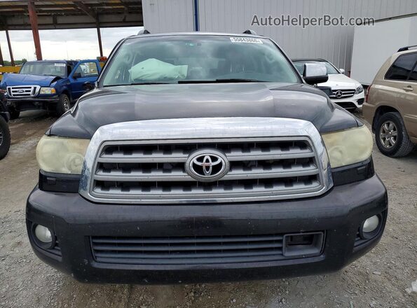 5TDDW5G13GS145682 2016 TOYOTA SEQUOIA Black Դիմացի տեսք