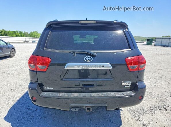 5TDDW5G15GS128236 2016 TOYOTA SEQUOIA Черный Вид сзади
