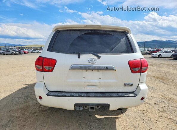5TDDY5G15GS127856 2016 TOYOTA SEQUOIA White Widok z tyłu