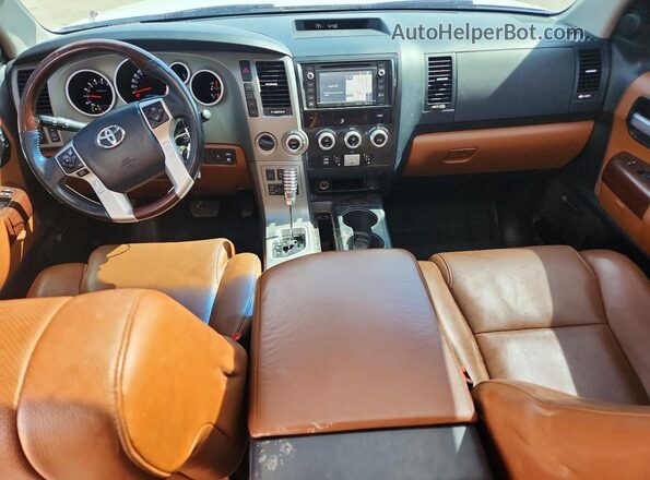 5TDDY5G15GS127856 2016 TOYOTA SEQUOIA White Widok deski rozdzielczej