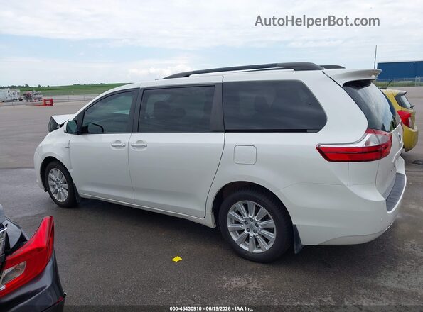 5TDDZ3DC0HS167643 2017 TOYOTA SIENNA Белый Панорамный вид салона 360°