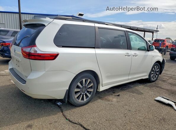 5TDDZ3DC0JS208603 2018 TOYOTA SIENNA White Trasero derecho