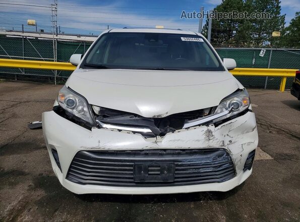 5TDDZ3DC0JS208603 2018 TOYOTA SIENNA White Vista frontal