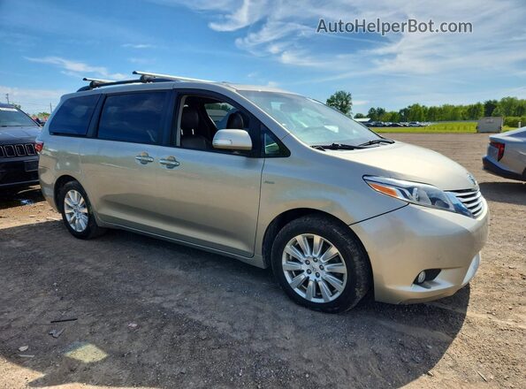 5TDDZ3DC1HS154108 2017 TOYOTA SIENNA Tan Առջևի աջ