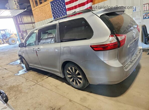 5TDDZ3DC2JS201880 2018 TOYOTA SIENNA Silver Rear left