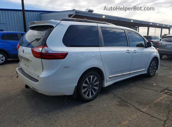 5TDDZ3DC2KS218681 2019 TOYOTA SIENNA White Trasero derecho