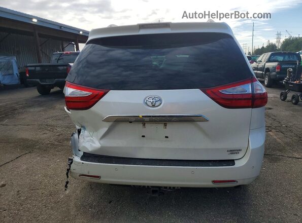 5TDDZ3DC2KS218681 2019 TOYOTA SIENNA White Vista trasera