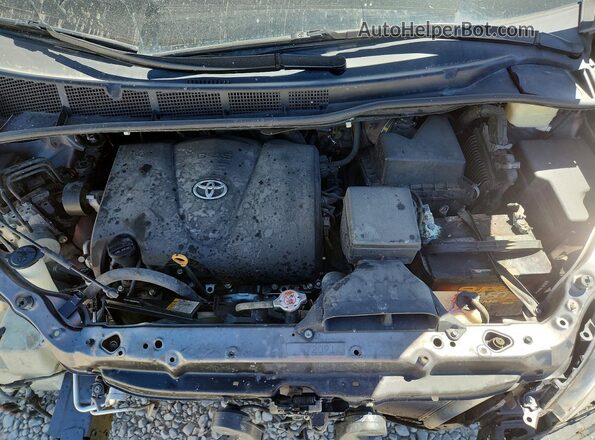 5TDDZ3DC3HS186929 2017 TOYOTA SIENNA Charcoal Engine compartment view