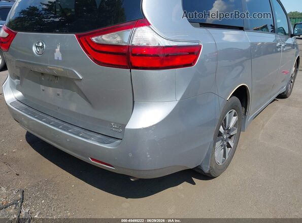 5TDDZ3DC3JS207476 2018 TOYOTA SIENNA Silver წინა ხედი