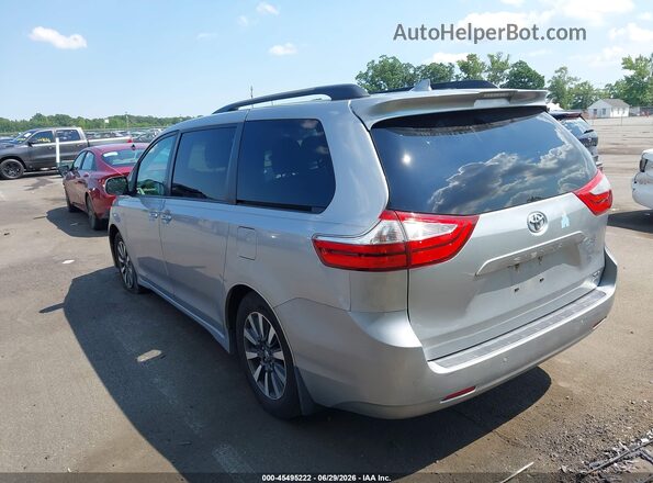 5TDDZ3DC3JS207476 2018 TOYOTA SIENNA Silver უკანა მარცხენა