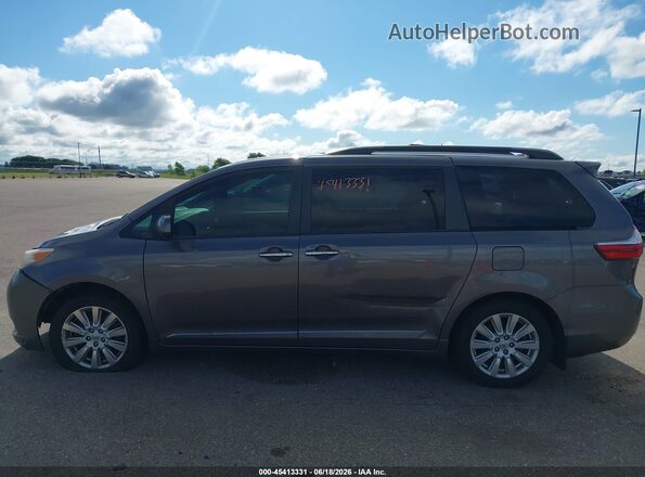 5TDDZ3DC4HS153129 2017 TOYOTA SIENNA Gray Vista interior de 360 grados