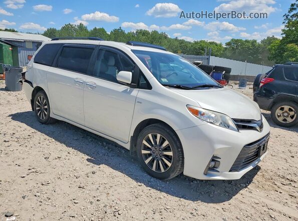 5TDDZ3DC5JS188641 2018 TOYOTA SIENNA White Przód prawy