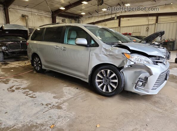 5TDDZ3DC5KS217332 2019 TOYOTA SIENNA Silver წინა მარჯვენა