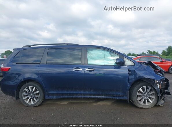5TDDZ3DC6JS208203 2018 TOYOTA SIENNA Blue Սալոնի հետևի տեսք