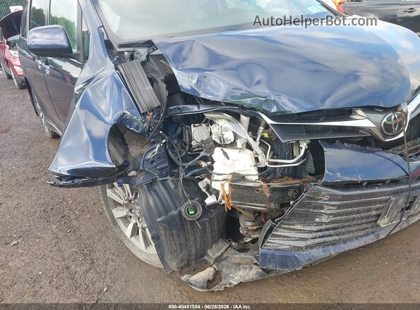 5TDDZ3DC6JS208203 2018 TOYOTA SIENNA Blue 