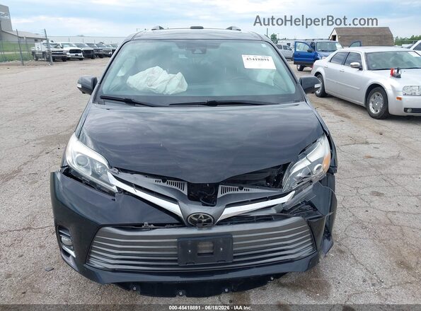 5TDDZ3DC6KS221194 2019 TOYOTA SIENNA Черный Вид щитка приборов