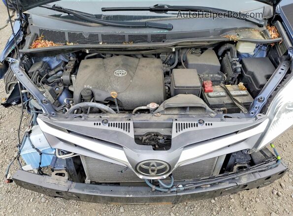 5TDDZ3DC6LS242788 2020 TOYOTA SIENNA Blue Շարժիչի բաժամունքի տեսք