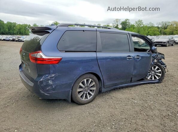 5TDDZ3DC6LS242788 2020 TOYOTA SIENNA Blue Հետևի աջ