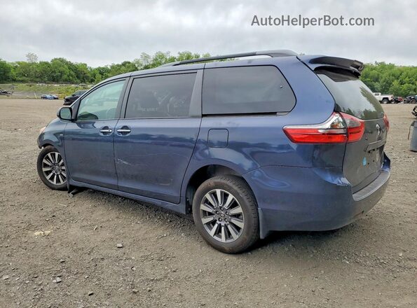 5TDDZ3DC6LS242788 2020 TOYOTA SIENNA Blue Հետևի ձախ