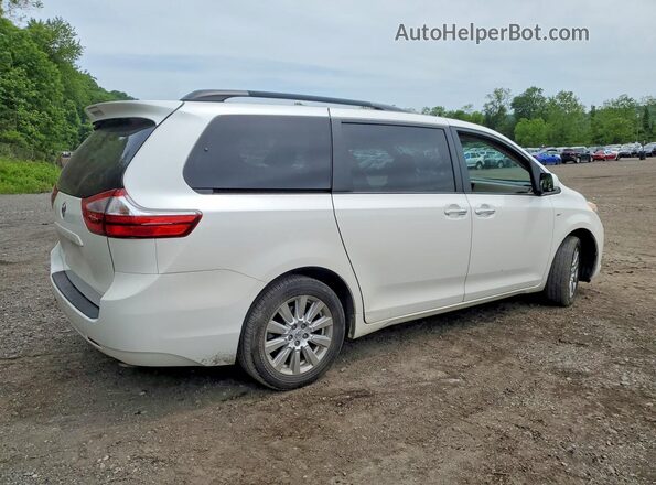 5TDDZ3DC7HS159166 2017 TOYOTA SIENNA White 