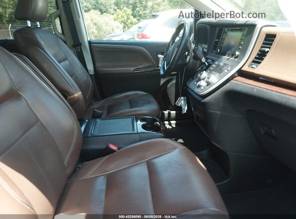 5TDDZ3DC7LS233081 2020 TOYOTA SIENNA White Front interior view