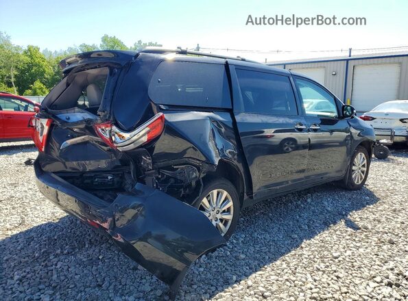 5TDDZ3DC8HS155322 2017 TOYOTA SIENNA Black 