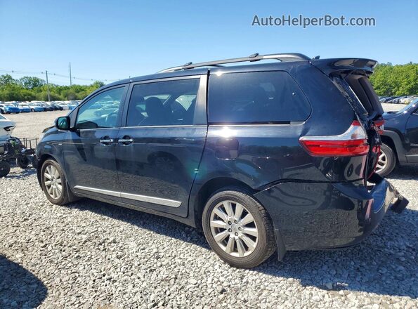 5TDDZ3DC8HS155322 2017 TOYOTA SIENNA Black 