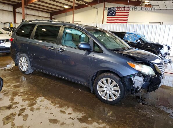 5TDDZ3DC8HS180317 2017 TOYOTA SIENNA Blue 