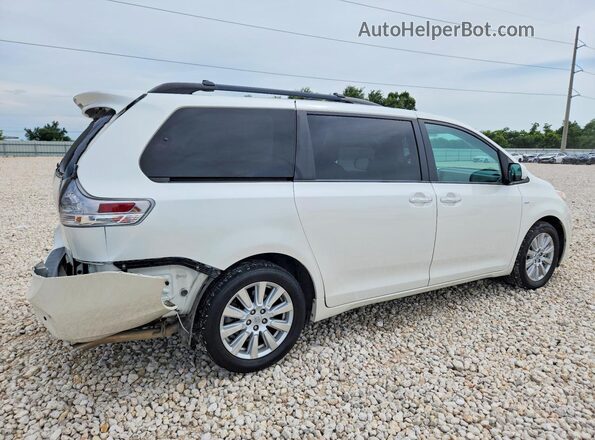 5TDDZ3DC9HS169827 2017 TOYOTA SIENNA White Trasero derecho