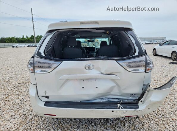 5TDDZ3DC9HS169827 2017 TOYOTA SIENNA White Vista trasera
