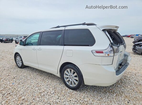 5TDDZ3DC9HS169827 2017 TOYOTA SIENNA White Trasero izquierdo