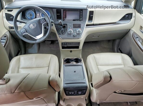 5TDDZ3DC9JS196287 2018 TOYOTA SIENNA Brown 