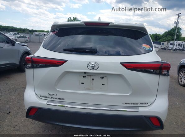5TDDZRBH1MS527255 2021 TOYOTA HIGHLANDER White 