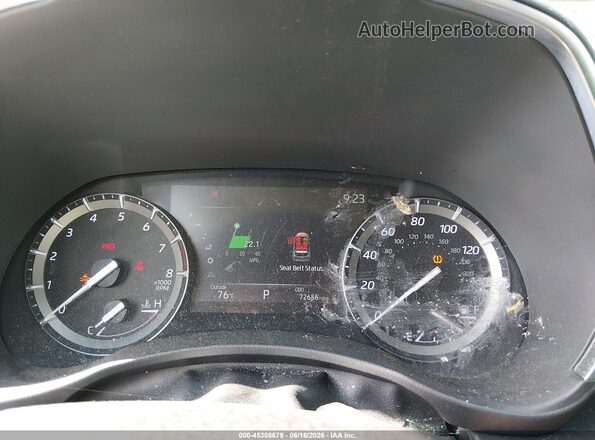 5TDDZRBH2MS088759 2021 TOYOTA HIGHLANDER Blue Widok tylnych siedzeń
