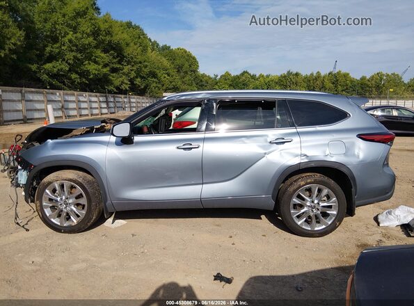 5TDDZRBH2MS088759 2021 TOYOTA HIGHLANDER Blue 