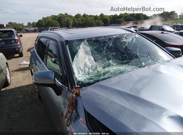 5TDDZRBH2MS088759 2021 TOYOTA HIGHLANDER Blue 