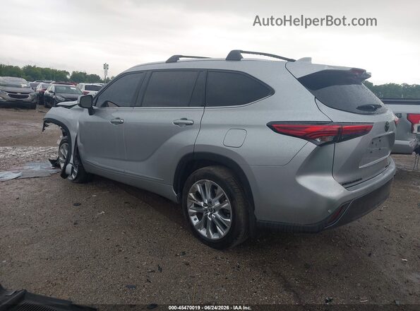 5TDDZRBH3NS214838 2022 TOYOTA HIGHLANDER Silver Հետևի ձախ