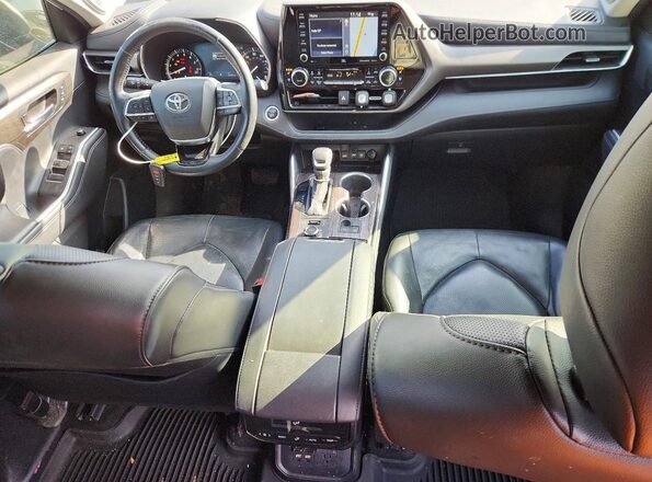 5TDDZRBH4LS034653 2020 TOYOTA HIGHLANDER White Առջևի վահանակի տեսք