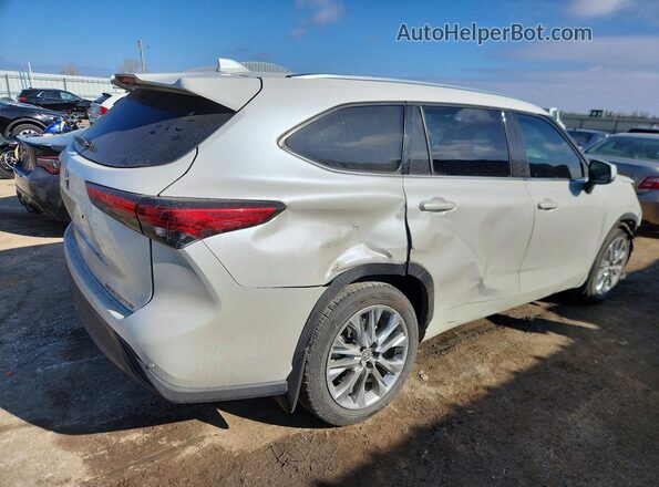 5TDDZRBH4LS034653 2020 TOYOTA HIGHLANDER White Հետևի աջ
