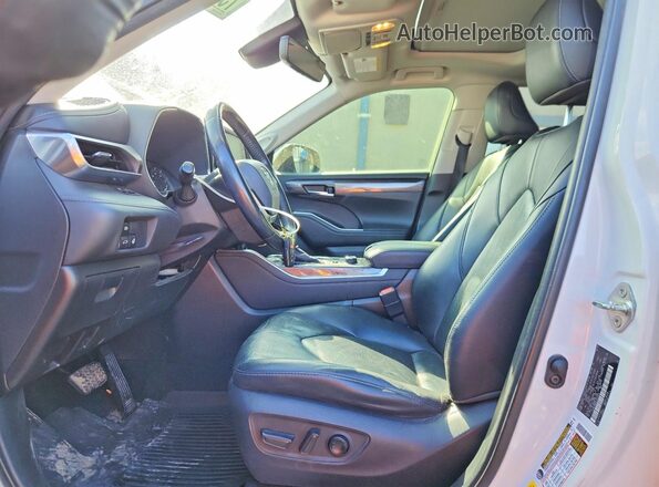 5TDDZRBH4LS034653 2020 TOYOTA HIGHLANDER White Սալոնի դիմացի տեսք