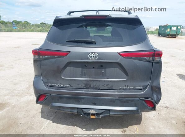 5TDDZRBH7MS530113 2021 TOYOTA HIGHLANDER Gray 
