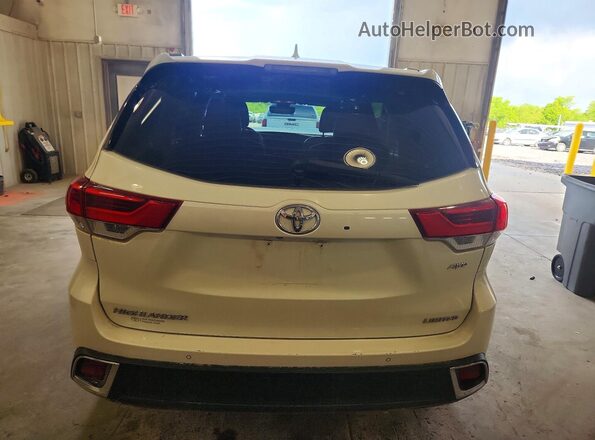 5TDDZRFH0HS398666 2017 TOYOTA HIGHLANDER White Вид ззаду