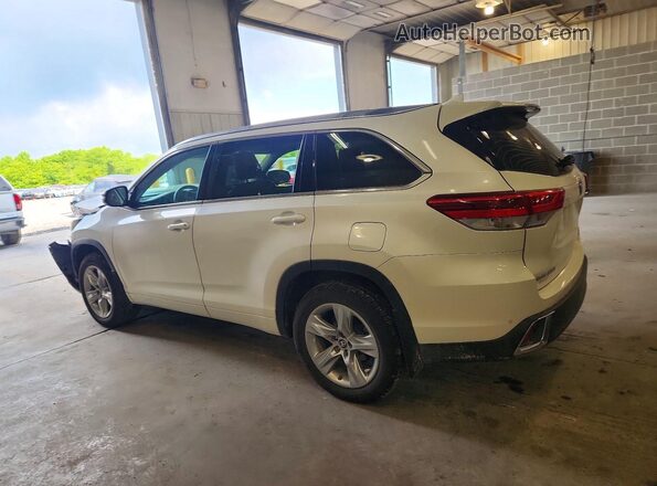 5TDDZRFH0HS398666 2017 TOYOTA HIGHLANDER White Задня ліва чверть