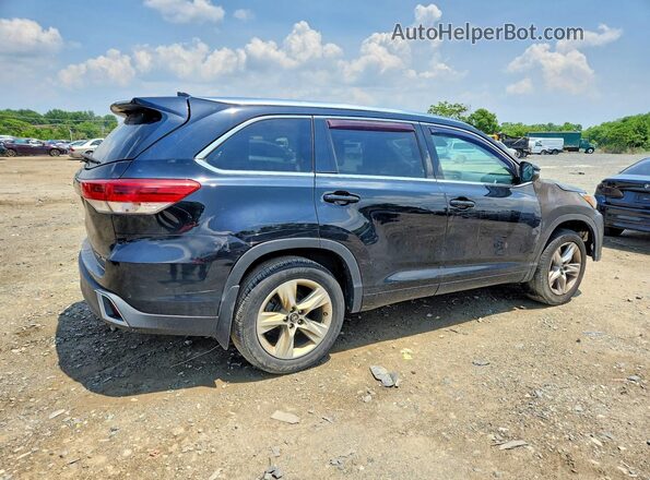 5TDDZRFH0HS421203 2017 TOYOTA HIGHLANDER Black 