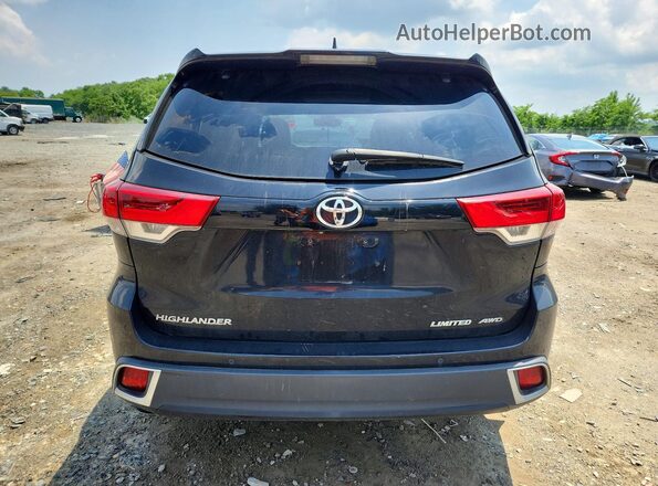 5TDDZRFH0HS421203 2017 TOYOTA HIGHLANDER Black 