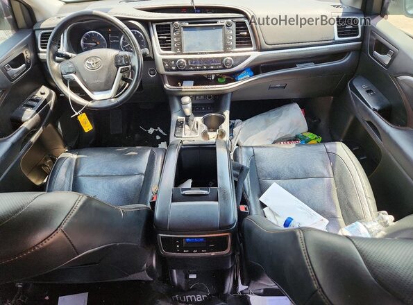5TDDZRFH0HS421203 2017 TOYOTA HIGHLANDER Black 