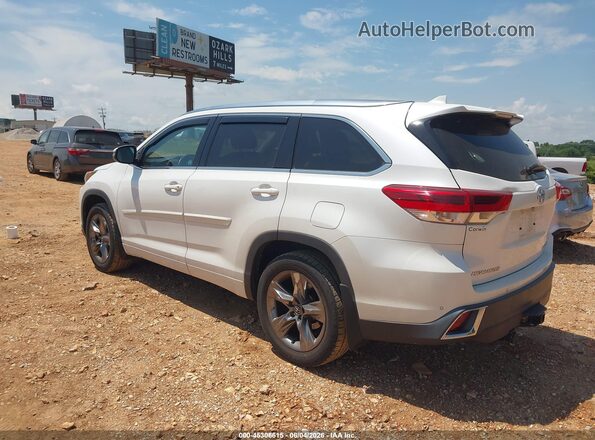 5TDDZRFH0JS884710 2018 TOYOTA HIGHLANDER White უკანა მარცხენა