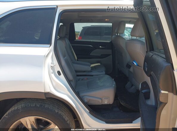 5TDDZRFH0JS884710 2018 TOYOTA HIGHLANDER White VIN კოდის სტიკერის ხედი